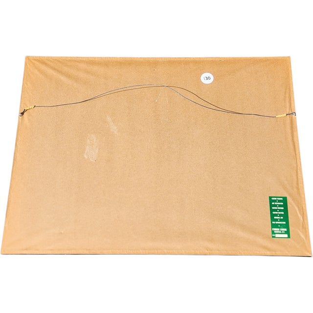 Antique Vauxhall Gardens “Grand Walk” Hand-Colored Engraving, 18th Century London, Framed For Sale - Image 10 of 10