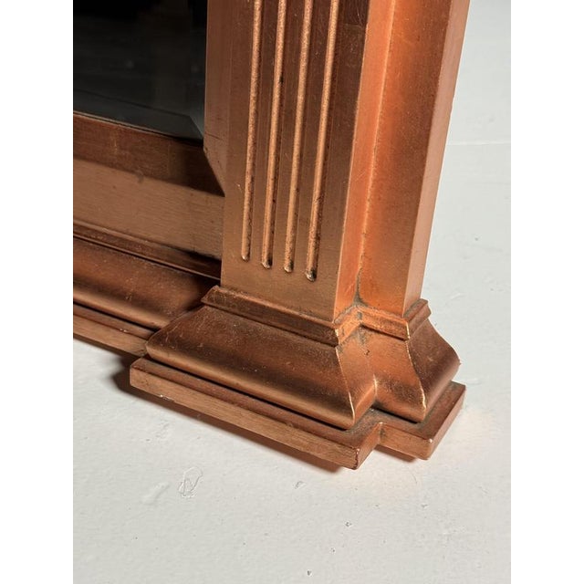 Neoclassical Mirror in Copper-Colored For Sale - Image 14 of 18