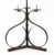 Late 19th Century Arts & Crafts Wrought Metal 4-Branch Candelabra For Sale - Image 5 of 6