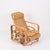 Set of Adjustable Lounge Chairs in Wicker and Rattan, Italy, 1970s For Sale - Image 4 of 18