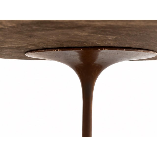 Mid-Century Modern Vintage Mid Century Modern Mixed Stone Tulip Dining Table For Sale - Image 3 of 8