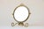 Metal Antique English Brass Shaving Magnifying Mirror, 1910s For Sale - Image 7 of 7