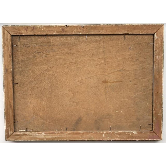 Luigi Venturi, Nature morte au navets et choux, 1958, Oil on Wood, Framed For Sale - Image 9 of 11