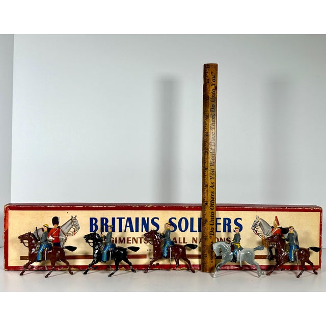 Vintage Britains Civil War Confederate Cavalry Set, Boxed For Sale - Image 9 of 10