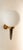 Gold and Black Wall Light with White Sphere from Stilnovo For Sale - Image 6 of 7