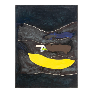 Jack Roth "Diana's Banana" Acrylic on Canvas, 1976