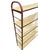 Mid-Century Modern Vintage Stitched Leather Bookcase by Jacques Adnet, 1950s For Sale - Image 3 of 8