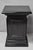 Vintage French Empire Style Black Lacquer Painted Pedestal Column End Table Pair For Sale In Philadelphia - Image 6 of 18