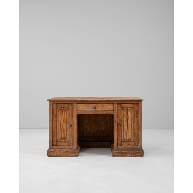 19th Century France Red Wood Writing Desk For Sale - Image 4 of 11