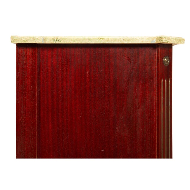 Swedish Gustavian Style Antique Mahogany Chest of Drawers Commode For Sale - Image 13 of 18