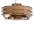 Art Deco Chandelier Hanging Lamp in Copper by Georges Halais for Eloctra, 1930s For Sale - Image 10 of 11