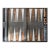 1970's Onyx and Marble Backgammon Set For Sale