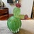 1990s Green Emerald and Amethyst Purple Murano Glass Flowering Cactus For Sale - Image 11 of 13
