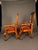 Wood Set of 8 English Queen Anne Style Dining Chairs, Burl Walnut & Beechwood, 2 Armchairs and 6 Side Chairs, Circa 1890 For Sale - Image 7 of 13