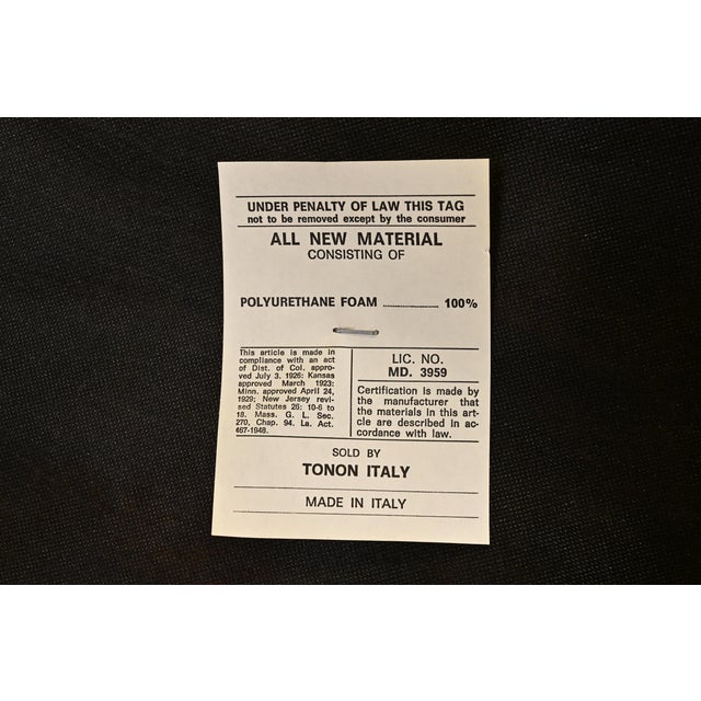 Italian Modern Cream Lacquered High Back Side Chairs or Dining Chairs, Pair For Sale - Image 15 of 16