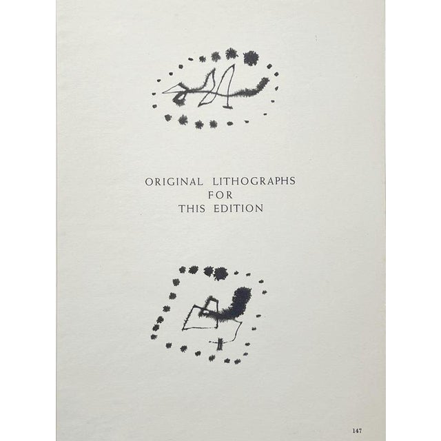 Joan Miró, Drawings and Lithographs from Papeles De Son Armadans, 1959, Lithograph For Sale - Image 3 of 9