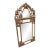 1970s Large Heavy Gold Detailed Wall Mirror For Sale
