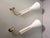 Arredoluce Wall Lamps in Brass and Glass in the style of Arredoluce, Set of 2 For Sale - Image 4 of 6