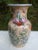 Chinese Vintage Chinese Ceramic Vase W/Butterflies, Flowers & Pomegranate Fruit Handles For Sale - Image 3 of 12
