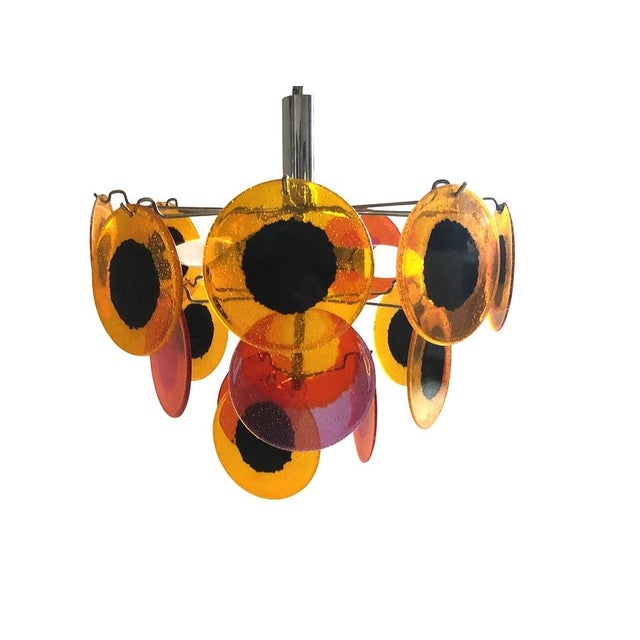 Vintage Space Age Chandelier in Plastic, 1960s For Sale - Image 10 of 10