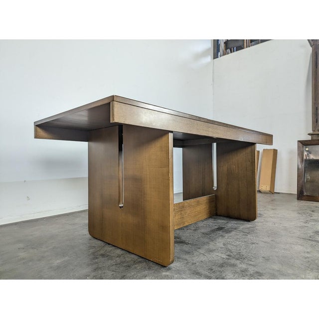 Italian Dining Table by Franco Asnaghi For Sale - Image 5 of 6
