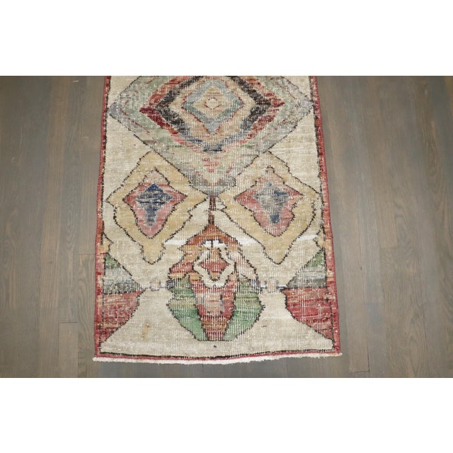 a mid 20th century Turkish Anatolian Deco Geometric Rug Details rug no. j4525 size 2' 2" x 4' 5" (66 x 135 cm