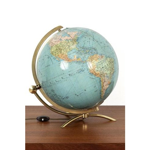 Columbus Globe with Light For Sale - Image 11 of 11