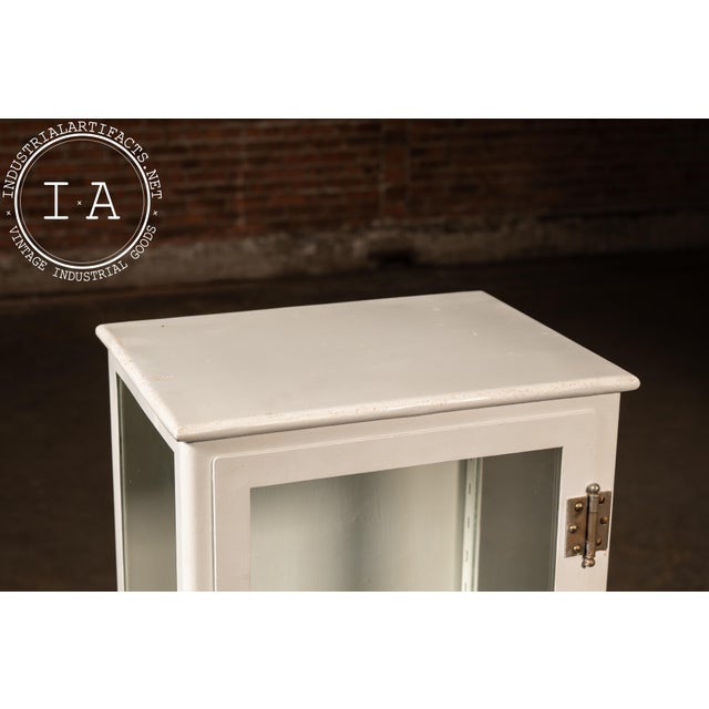 Antique Dental Cabinet With Cabriole Legs in White For Sale - Image 13 of 16