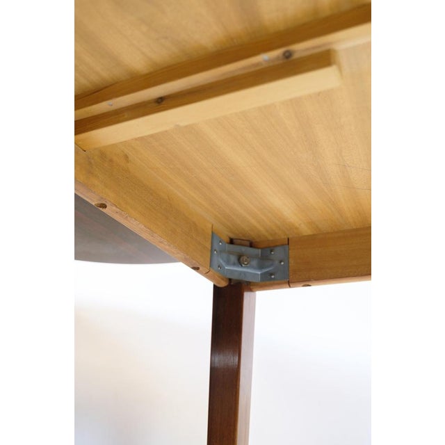 Danish Dining Table with Flaps in Rosewood, 1960s For Sale - Image 11 of 17