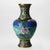 Metal Antique Chinese Figural & Floral Cloisonne Enameled Vase C1920 For Sale - Image 7 of 10