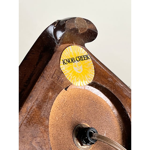 Blue Vintage Japanese Cloisonné Cylinder Table Lamp by Knob Creek For Sale - Image 8 of 9