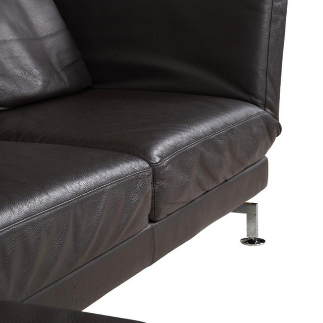 Moule Leather Corner Sofa from Brühl For Sale - Image 11 of 18