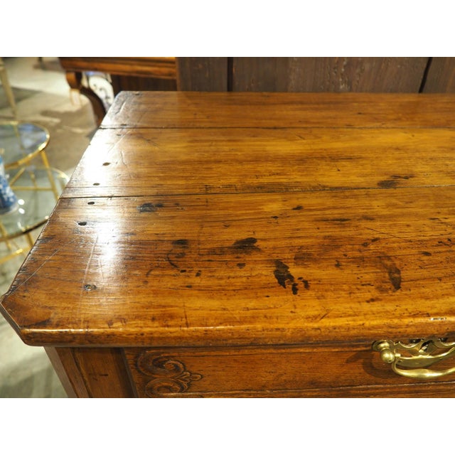 Circa 1800 Carved Oak Buffet From the Area of Mont St. Michel, France For Sale In Dallas - Image 6 of 18