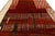 9x12 Modern Abstract Moroccan Style Wool Rug: Earthy Terracotta & Crimson For Sale In New York - Image 6 of 11