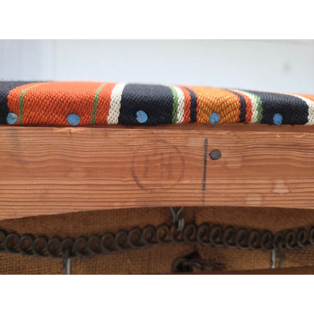 Danish Highback Armchair in Wool and Beech by Fritz Hansen, 1960s For Sale - Image 17 of 18