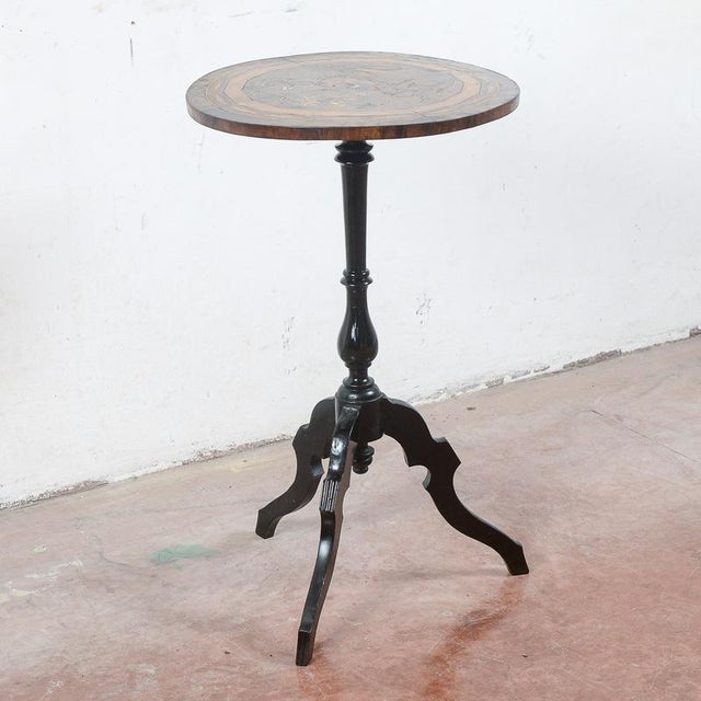 Ebonized Entryway Coffee Table For Sale - Image 3 of 18