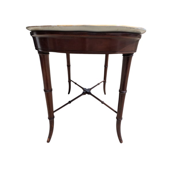 Beautiful antique Imari Tray table. Normal wear and tear. We believe from the Meiji period. One chip from the bottom of...