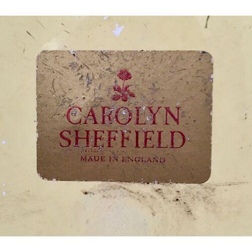 Mid 20th Century Vintage Tole Botanical Floral Waste Cachepot For Sale - Image 5 of 5