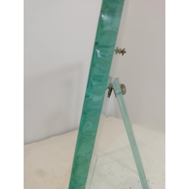 Metal Glass Photo Frame by Pietro Chiesa for Fontana Arte, 1950s For Sale - Image 7 of 11