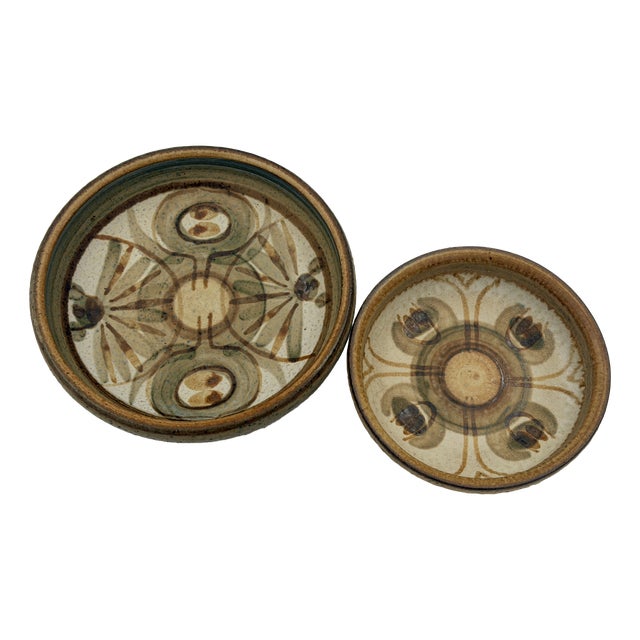 Danish Søholm Stoneware Bowls by Noomi Backhausen, 1960s, Set of 2 For Sale