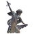 Monumental Bronze Saint Michael the Archangel Sculpture For Sale - Image 5 of 12