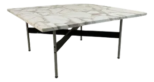 Marble Low Table attributed to W. Katavolos, R. Little and D. Kelley attributed to ICF, Italy, 1970s