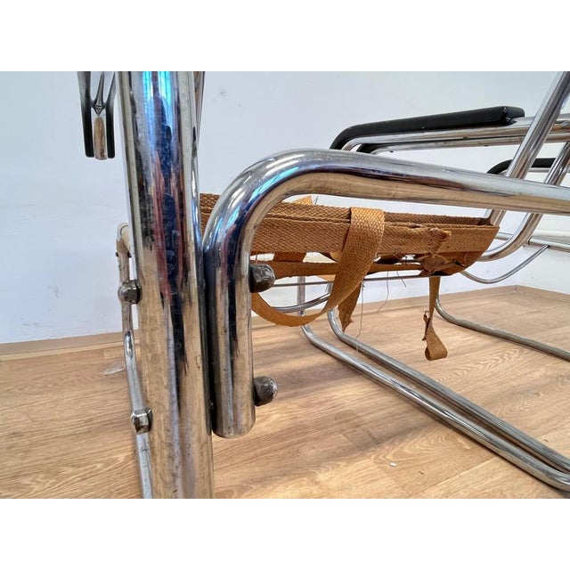 Early Bauhaus Chrome B 35 Armchairs by Marcel Breuer for Thonet, 1930s, Set of 2 For Sale - Image 14 of 17