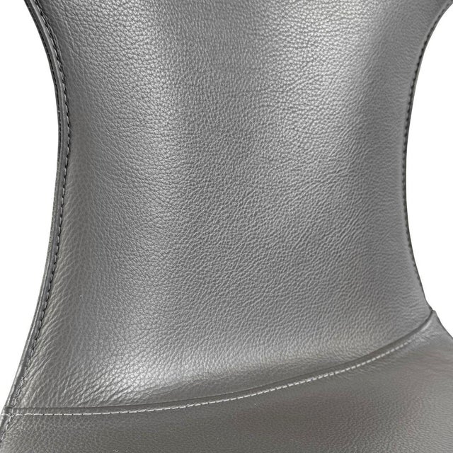 Animal Skin Poltrona Frau Dining Chairs, Set of 6 For Sale - Image 7 of 8