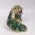 Pair of Late 19th Century Porcelain Chinese Foo Dog Figurines For Sale In San Francisco - Image 6 of 13