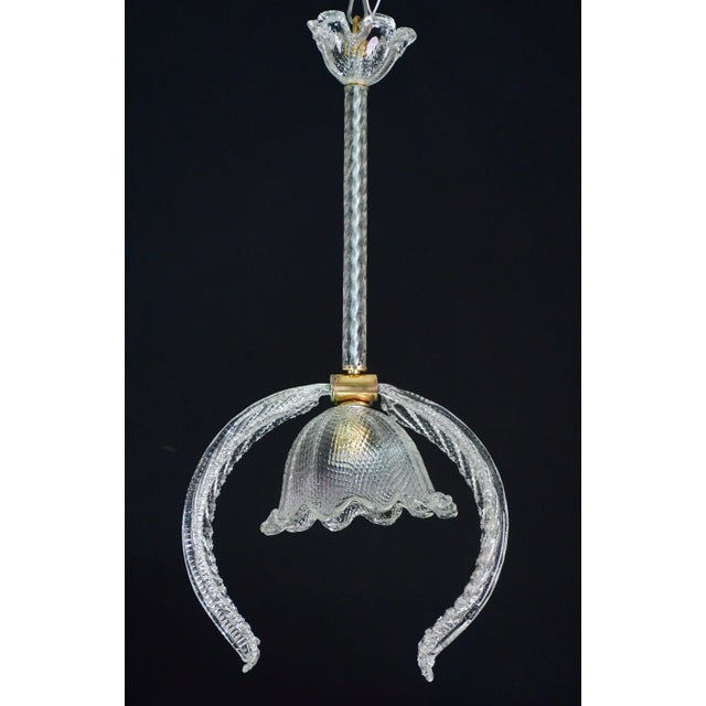 "Angel" Barovier E Toso Pendant Light, 1950s For Sale - Image 6 of 11