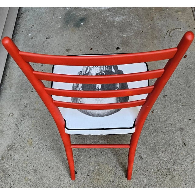 Gio Ponti 1960s Gio Ponti Style Superleggera Skull Chair For Sale - Image 4 of 9