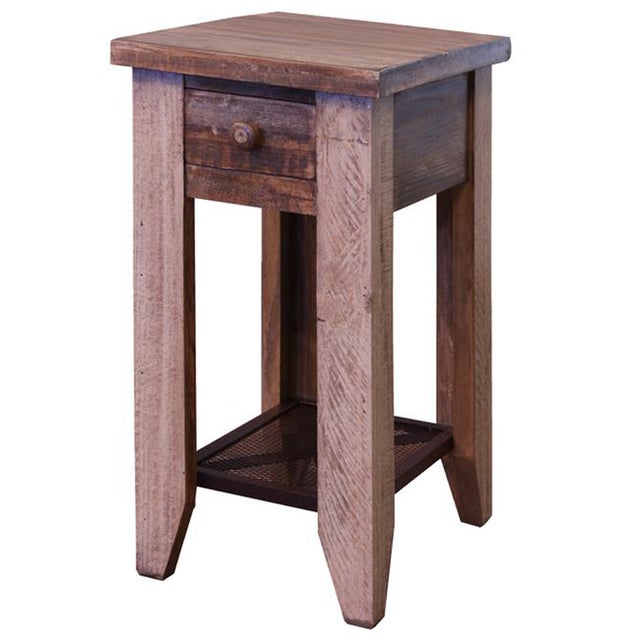 Greenview Loft 1 Drawer Side Table For Sale - Image 4 of 4