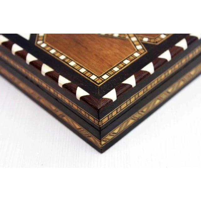 French Box in Marquetry, 1970 For Sale - Image 9 of 10