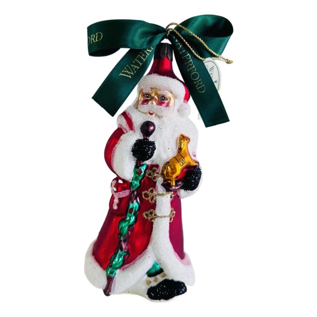 Waterford 2000 Santa Series - Third Edition No. 7459 Ornament W/ Box For Sale